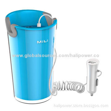 Portable car charger with 4 outputs